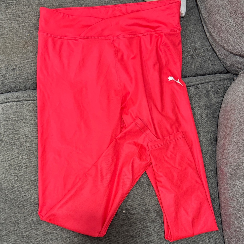 Puma Kids Vivid Red Leggings